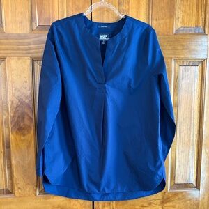 Lands' End Navy V-Neck Tunic